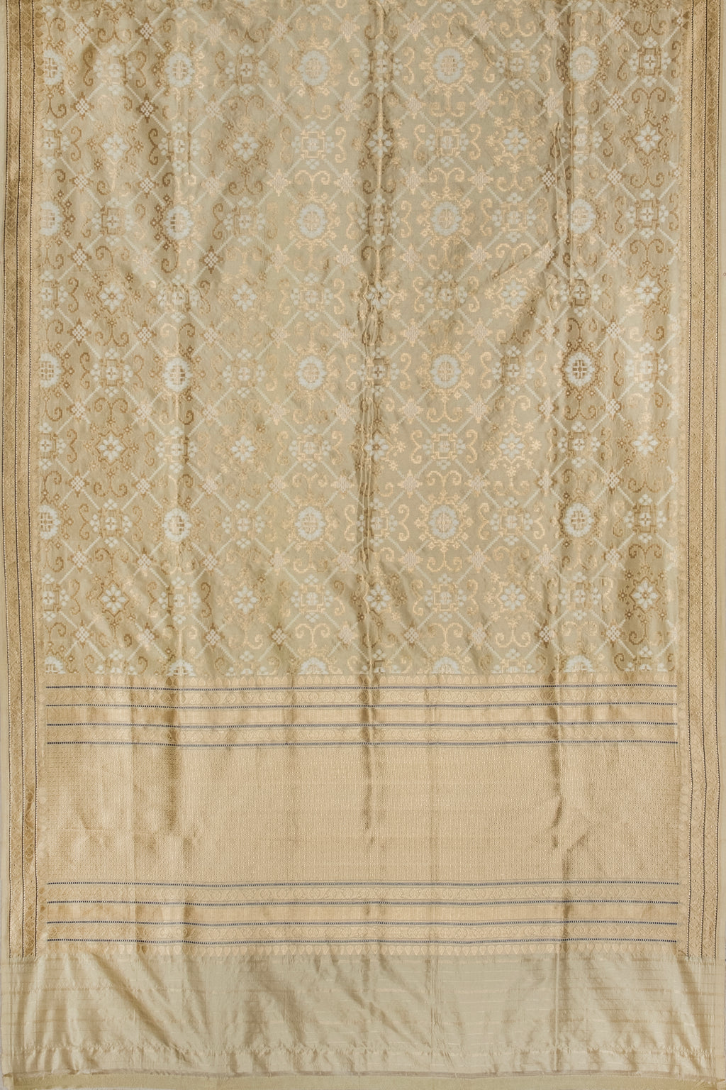 Golden Brown Saree
