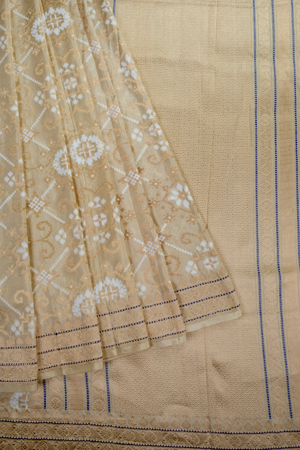 Golden Brown Saree