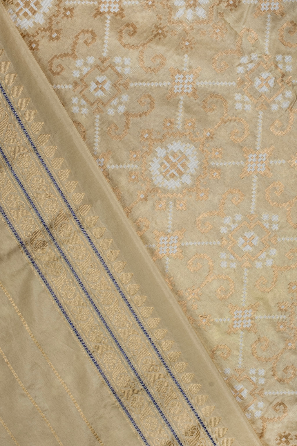 Golden Brown Saree