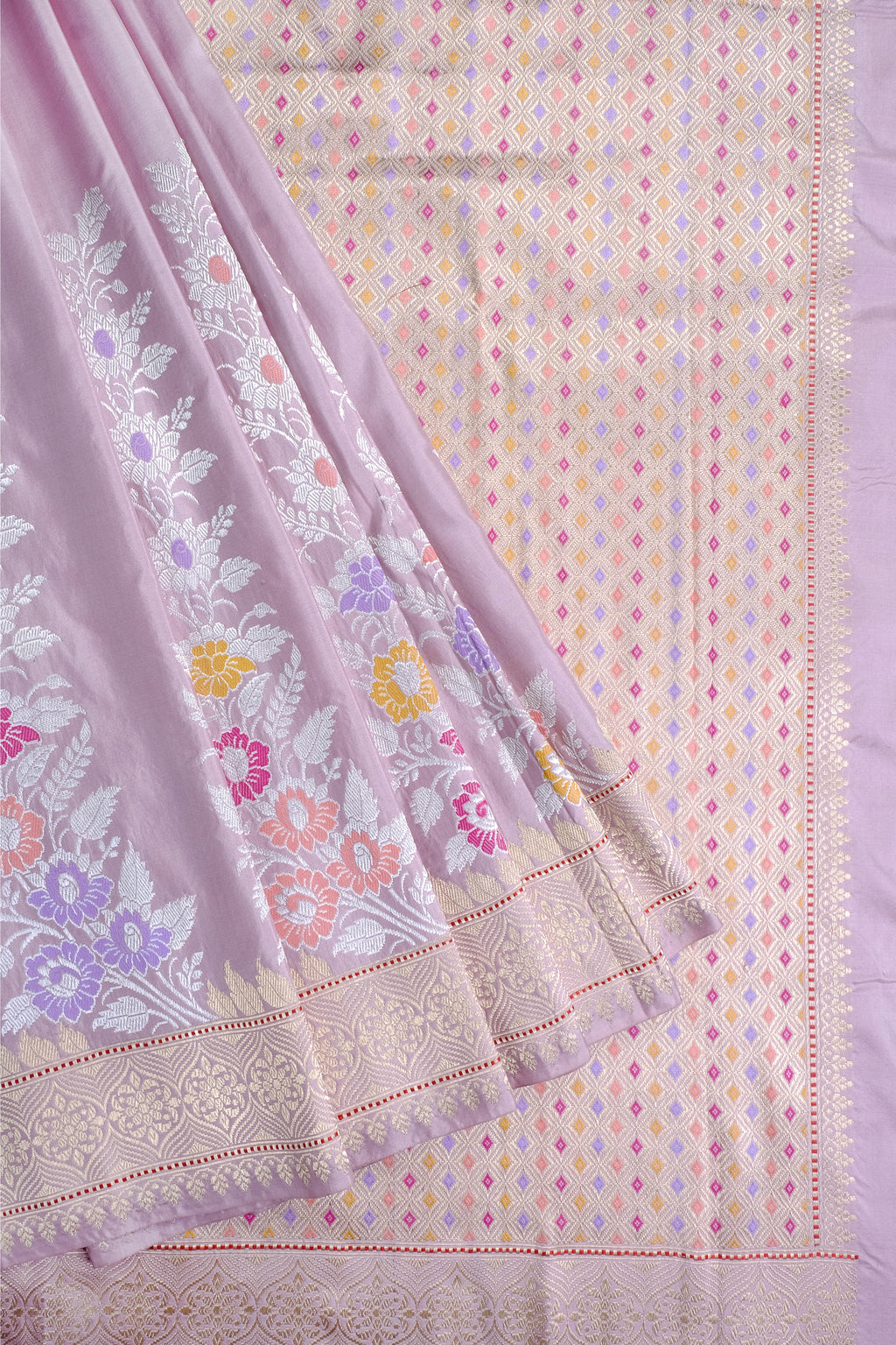 Purple Designer Saree